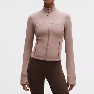 Lululemon Define Cropped Jacket *Nulu | Ashen Rose/Rose Gold/Rose Gold